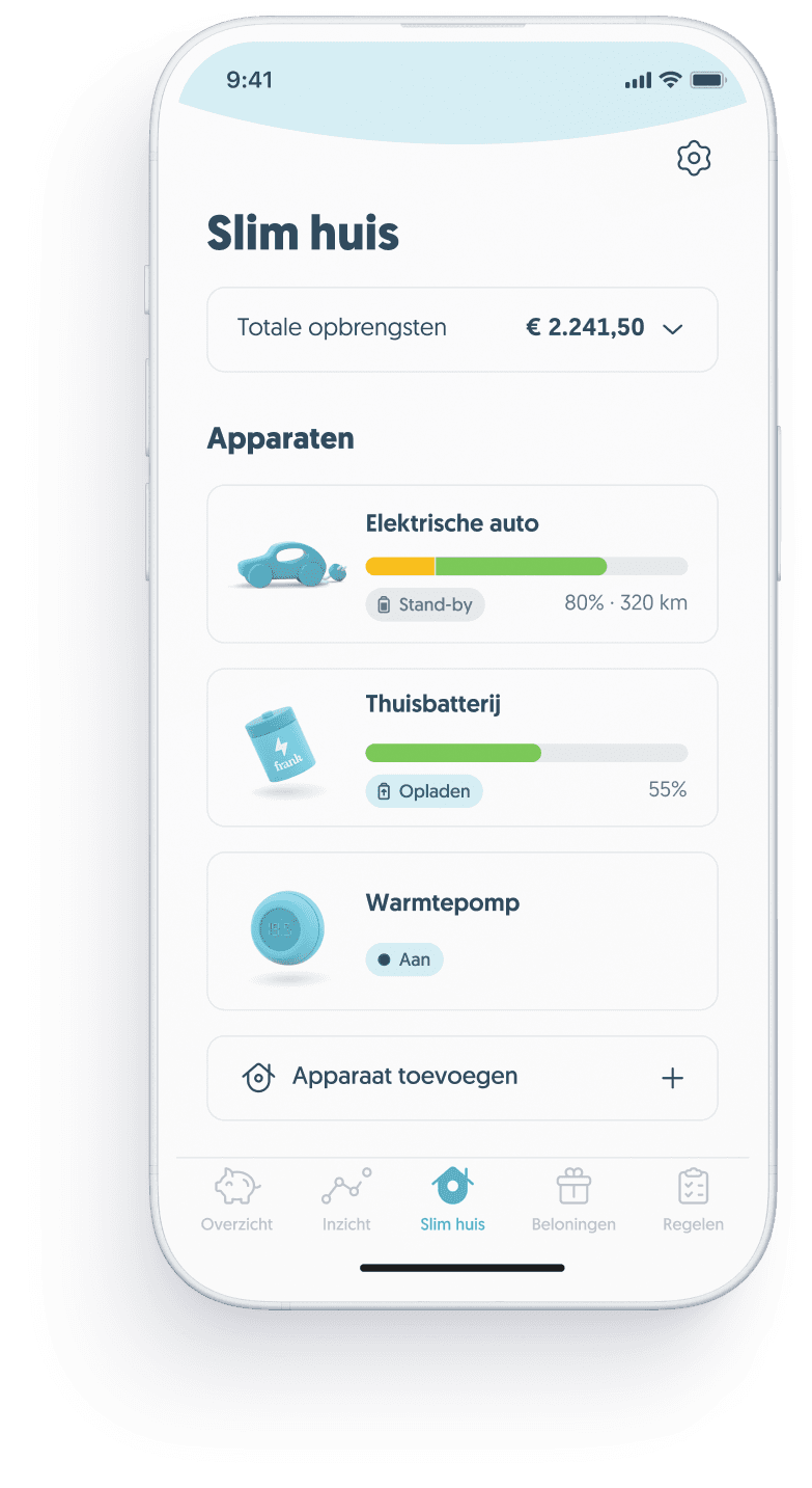Slim huis in de app