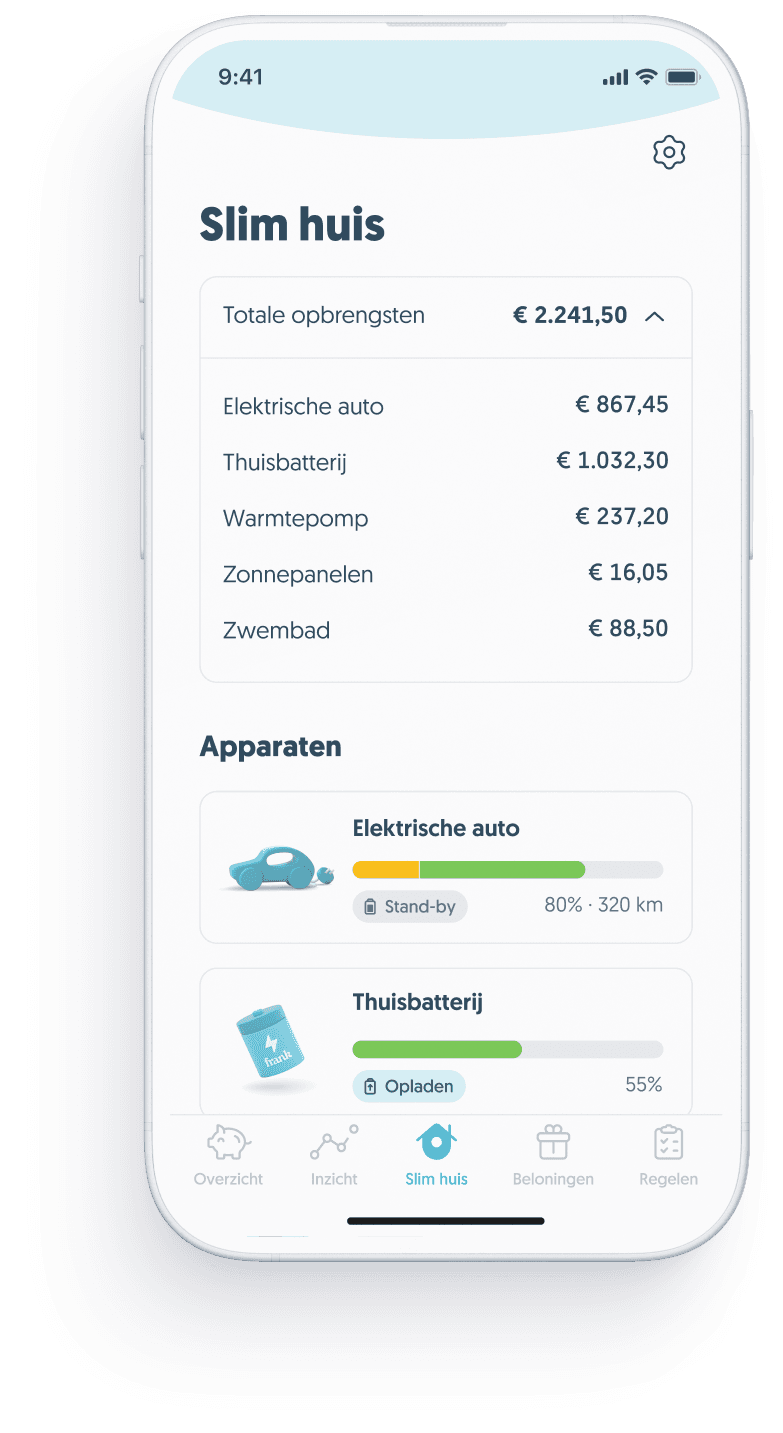 Slim huis in de app
