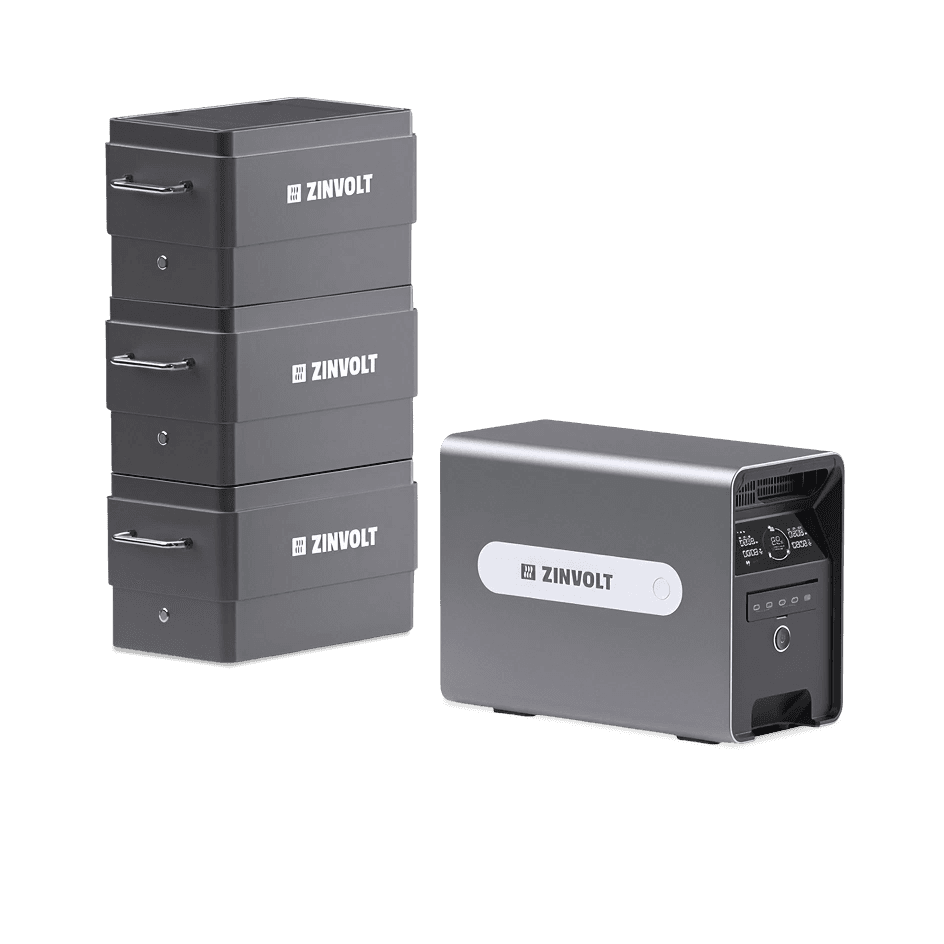 2.0 kWh ZinVolt Plug-in thuisbatterij met 2kW omvormer (1-fase)